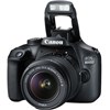 מצלמה Dslr (ריפלקס) קנון Canon Eos 4000d + 18-55 + 75-300 - קיט  קרט יבואן רשמי