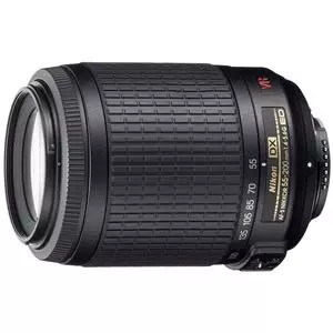 Nikon Lens 55-200mm f/4-5.6 G ED VR עדשה ניקון - יבואן רשמי