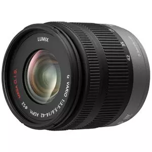 עדשת פנסוניק Panasonic micro 4/3 lens 14-42mm F/3.5-5.6 Lumix G Vario Mega OIS Zoom