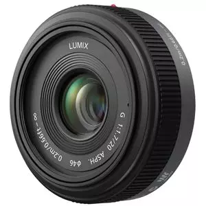 עדשה פאנסוניק Panasonic Micro 4/3 Lens Lumix G 20mm II F/1.7 Asph