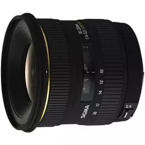 עדשת סיגמה Sigma for Canon 10-20mm F4-5.6 EX HSM