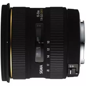 עדשת סיגמה Sigma for Canon 10-20mm F4-5.6 EX HSM