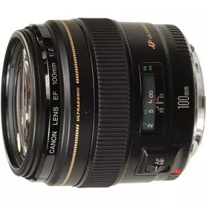 עדשת קנון Canon lens 100mm f/2 USM
