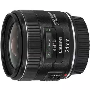 עדשת קנון Canon lens 24mm f/2.8 IS USM II