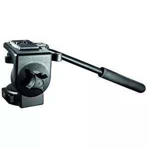 מנפרוטו ראש חצובה Manfrotto 128 Micro Fluid Video Head + Quick Release Plate