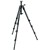 Manfrotto 057 CF Tripod 4 sections +  גיר