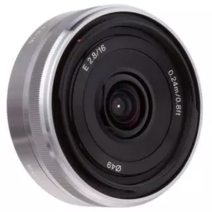 עדשה סוני Sony for E Mount lens 16mm F/2.8 - עדשה רחבה ל NEX