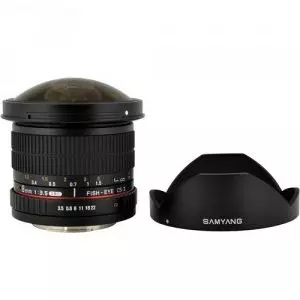 עדשה סאמיאנג Samyang for Canon 8mm Fisheye f/3.5 IF MC