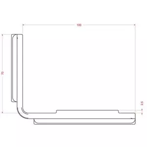 Universal L-type QR Plate
