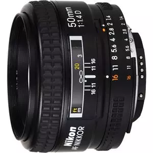 Nikon Lens 50mm f/1.4 D AF עדשה ניקון - יבואן רשמי