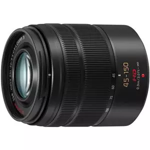 עדשת פאנסוניק Panasonic micro 4/3 lens 45-150 4-5.6