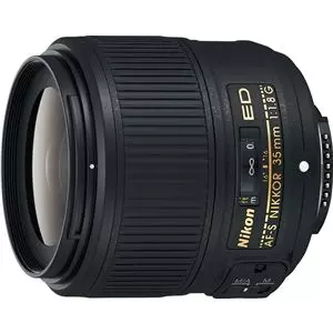 Nikon Lens 35mm f/1.8G ED  עדשה ניקון - יבואן רשמי