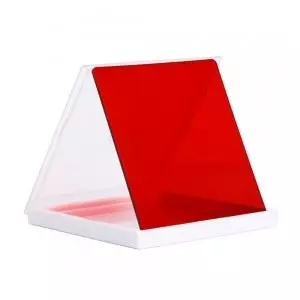 Sq 76x76 Mm Square Filter Wine Red