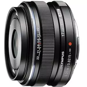 עדשה אולימפוס Olympus Micro 4/3 Lens M.Zuiko Digital 17mm F/1.8