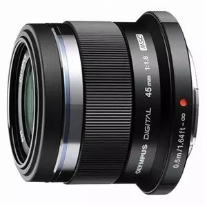 עדשה אולימפוס Olympus Micro 4/3 Lens M.Zuiko Digital 45mm 1:1.8