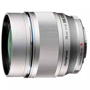 עדשת אולימפוס Olympus micro 4/3 lens M.Zuiko Digital ED 75mm f/1.8