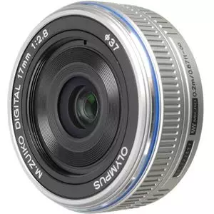 עדשה אולימפוס Olympus micro 4/3 lens M.Zuiko Digital 17mm f/2.8