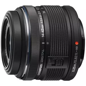 עדשה אולימפוס Olympus Micro 4/3 Lens M.Zuiko Digital 14-42mm 1:3.5-5.6 Ii R