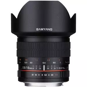 עדשה סאמיאנג Samyang for Nikon 10mm f/2.8 ED AS NCS CS