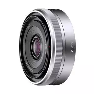 עדשה סוני Sony for E Mount lens 16mm F/2.8 - עדשה רחבה ל NEX