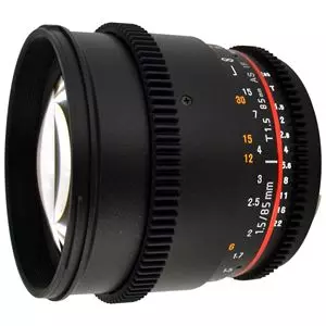 עדשה סאמיאנג Samyang For Cine 85mm F/1.4 Aspherical If T/1.5t Cine