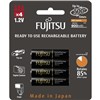Fujitsu 4x Aaa 900 Mah Black 