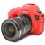 Silicone Camera Case  for Canon 6D Red