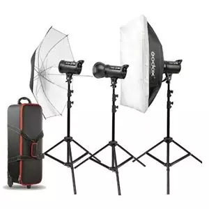 Godox Ds200 Triple Kit 200w/S