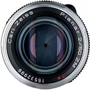 עדשה צייס Zeiss Lens for Leica M Planar T* 2/50 ZM, silver