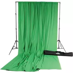 Savage Solid muslin 3x7m green KIT (chroma)