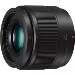 עדשה פנסוניק Panasonic Micro 4/3 Lens 25mm 1.7 Asph