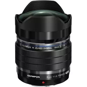 עדשה אולימפוס Olympus Micro 4/3 Lens M.Zuiko Digital Ed 8mm F/1.8 Fisheye Pro