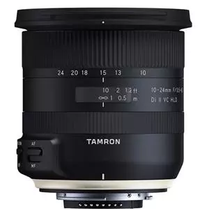 עדשת טמרון Tamron for Nikon 10-24mm f/3.5-4.5 Di II VC HLD - יבואן רשמי