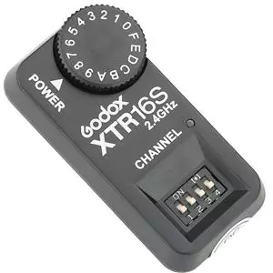 Godox Xtr-16s Clip-On 4-Pin Reciever 2.4mhz X1 Compatible