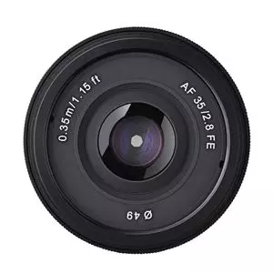 עדשת סאמיאנג Samyang for Sony E AF 35mm F2.8 Sony FE Auto Focus