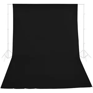 Godox Cotton Backdrop Black 3x6m