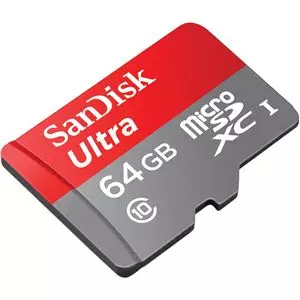 Sandisk 64gb Micro Sd Ultra 80mb/S