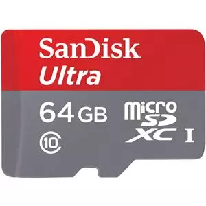 Sandisk 64gb Micro Sd Ultra 80mb/S