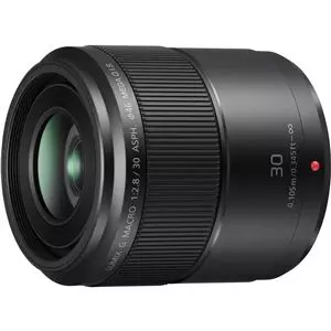 עדשת פנסוניק Panasonic Micro 4/3 Lens Lumix G Macro 30mm F/2.8 Asph. Mega O.I.S.