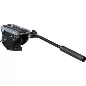 מנפרוטו ראש חצובה Fluid Video Head Flat Base