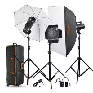 Godox Gs300ii Gemini Studio Triple Flash KIT Nikon