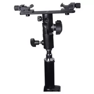 Hotshoe Dual flash Holder Menik JM-72