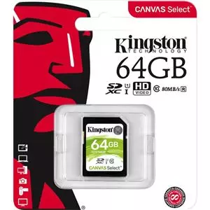 Kingston Sd64gb Canvas Select