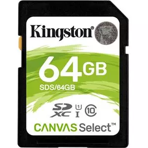 Kingston Sd64gb Canvas Select