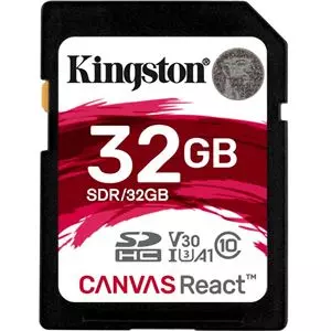 Kingston Sd32gb Canvas React  100mbs