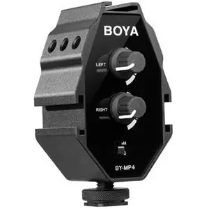 מיקרופון לוידאו Boya Adapter By-Mp-4