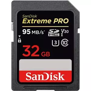Sandisk SD 32GB Extreme Pro 95mb/s