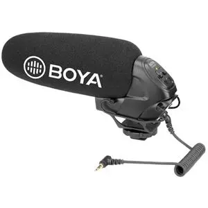 מיקרופון לוידאו Boya Bm3031 Supercardioid Shotgun Mic W. Cutoff Filter