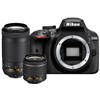 Nikon D3400 18-55mm Vr And 70-300mm Vr  Dslr מצלמת ניקון - יבואן רשמי 