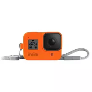 Gopro Sleeve &Amp; Lanyard For Hero 8 Orange